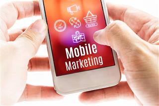 Mobile Marketing on smart phone