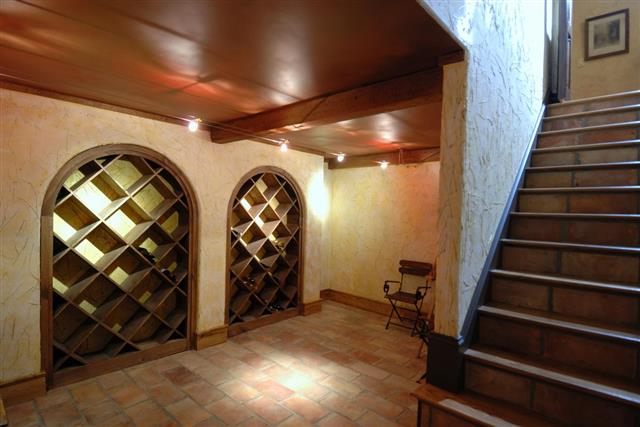 Wine Cellar in basement