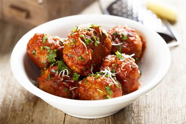 Meatballs in a Bowl