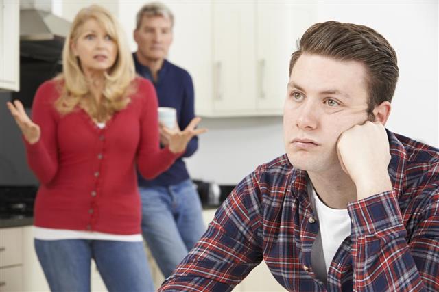 Mature Parents Frustrated With Son