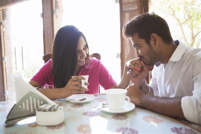 Young Indian Couple on a Date