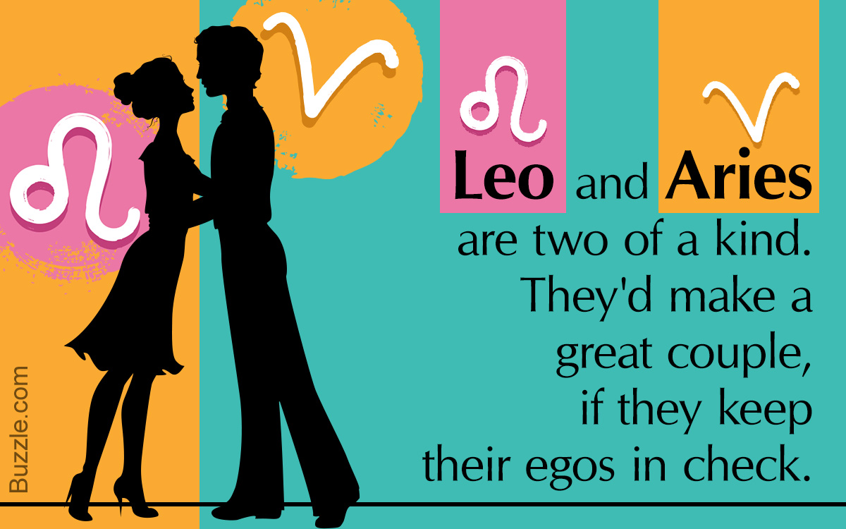 Whats the difference between Aries and Leo?