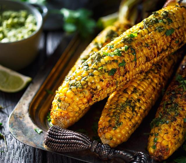 Buttered Corn with Seasoning