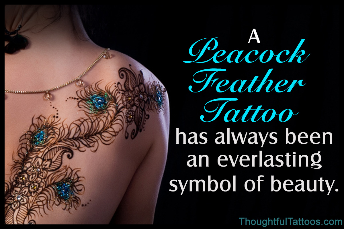 Peacock Feather Tattoo - Thoughtful Tattoos