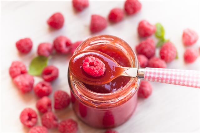 Raspberry Homemade Marmalade