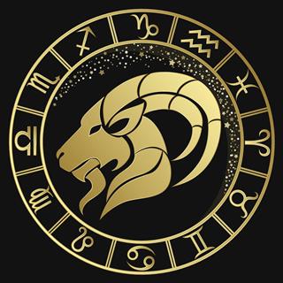 Golden Capricorn zodiac sign