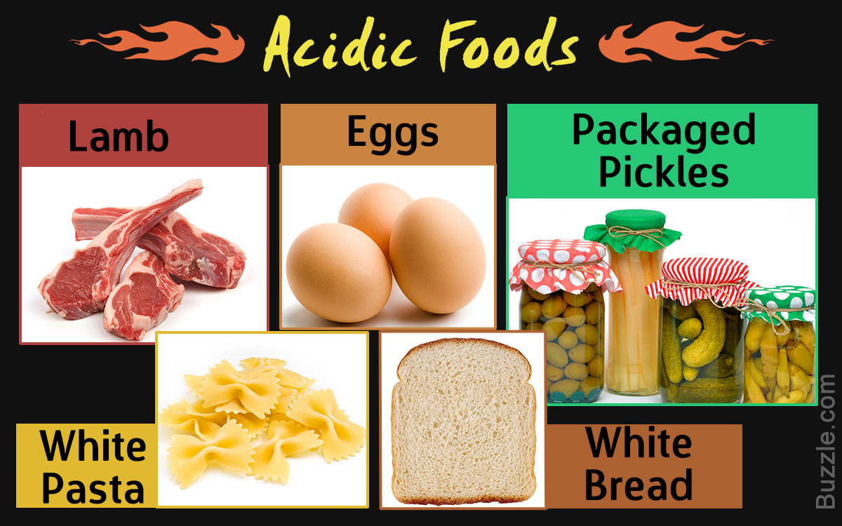 List of Acidic Foods