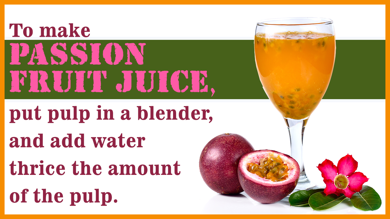 Passion Fruit Juice Recipes