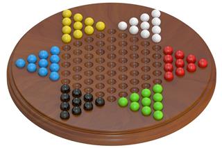 Chinese checkers board game