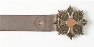 belt with Celtic cross