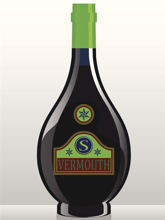 Vermouth bottle