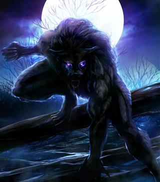 Werewolf creature