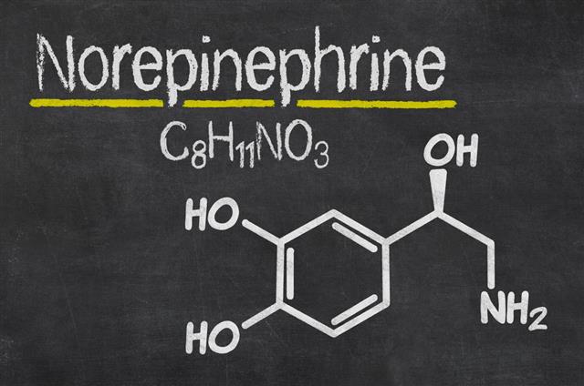 chemical formula of Norepinephrine