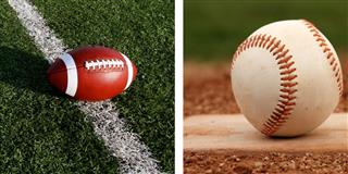 Football and Baseball