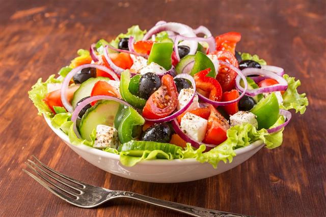 Bowl of Greek Salad