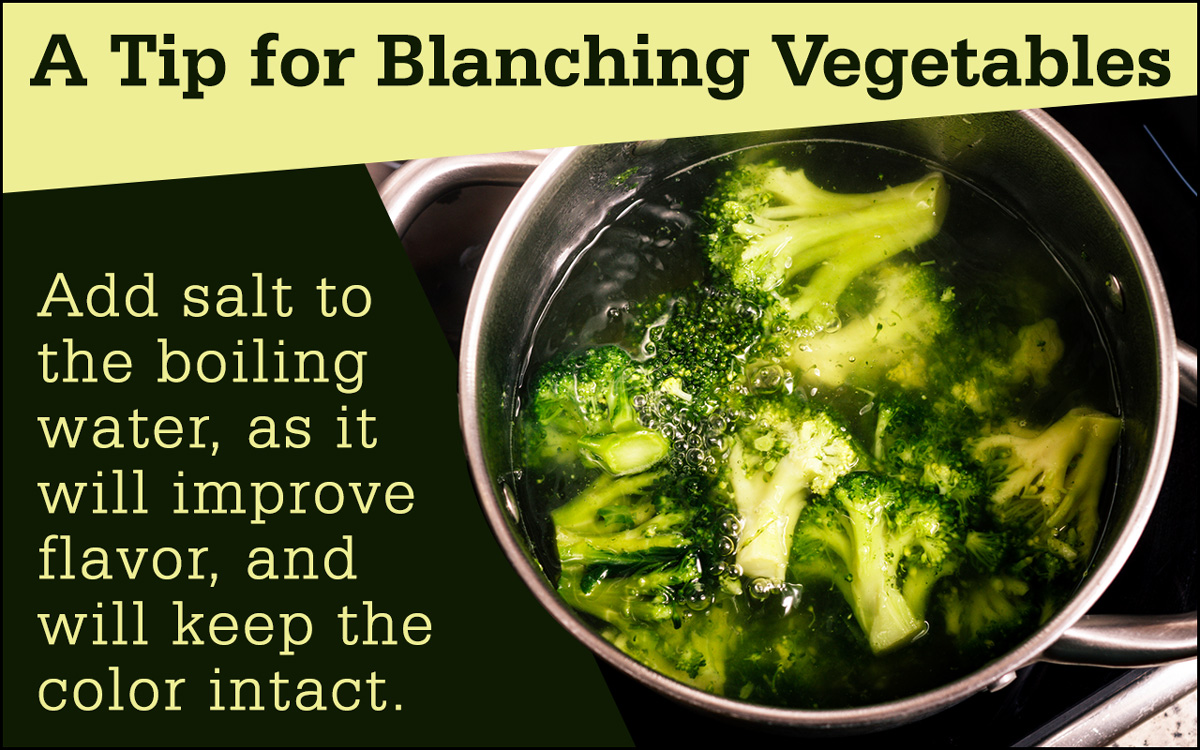 Blanching Vegetables for Beginners