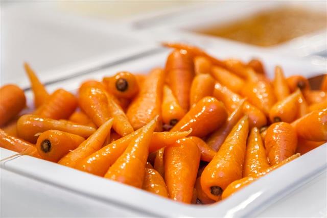 Glazed carrots