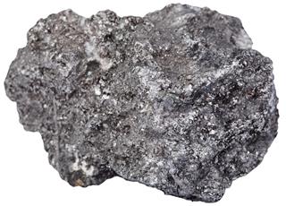 Piece of graphite mineral