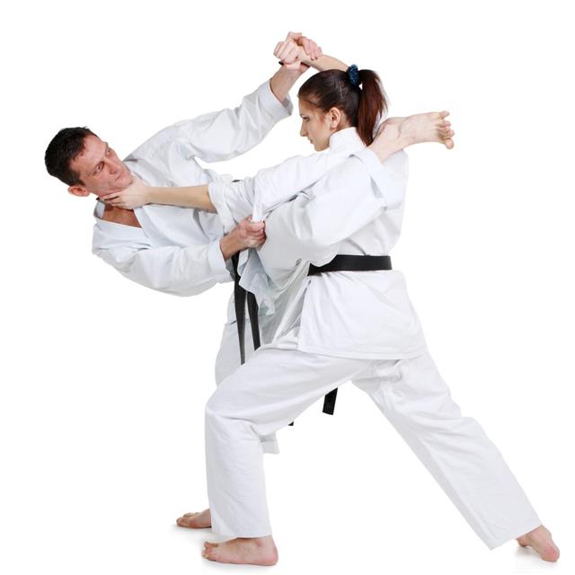 Karate Striking at pressure point