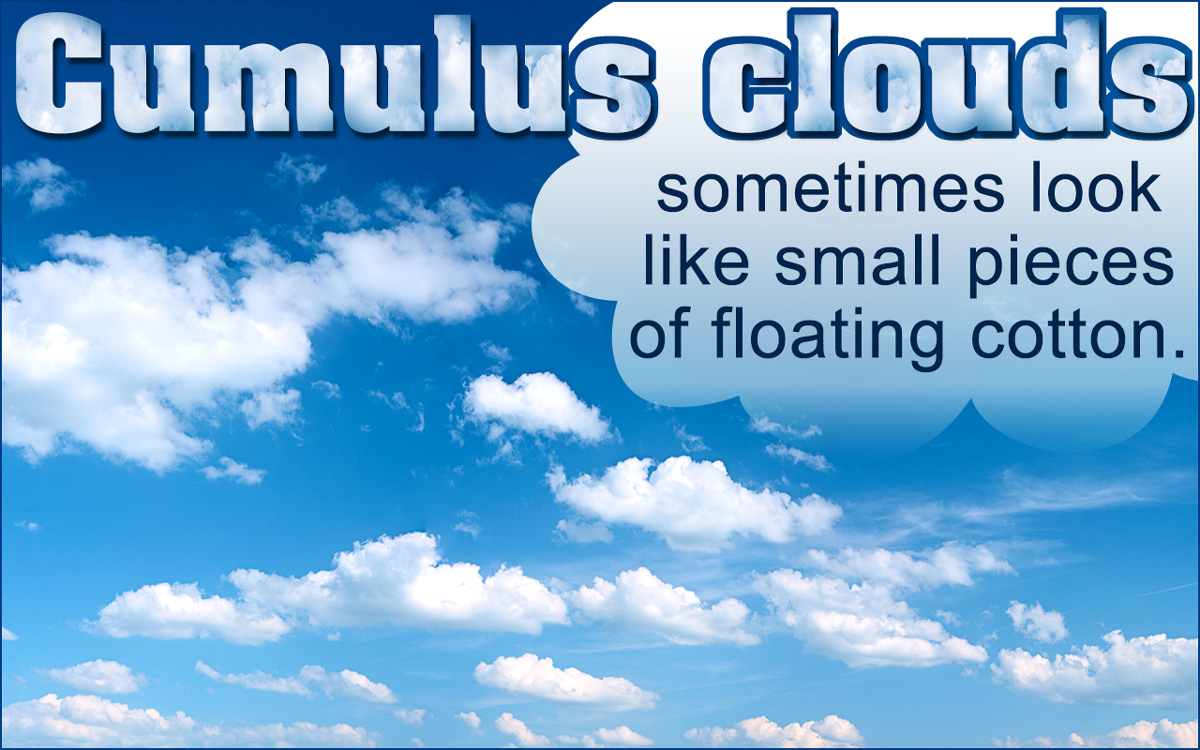 Cumulus Clouds Information