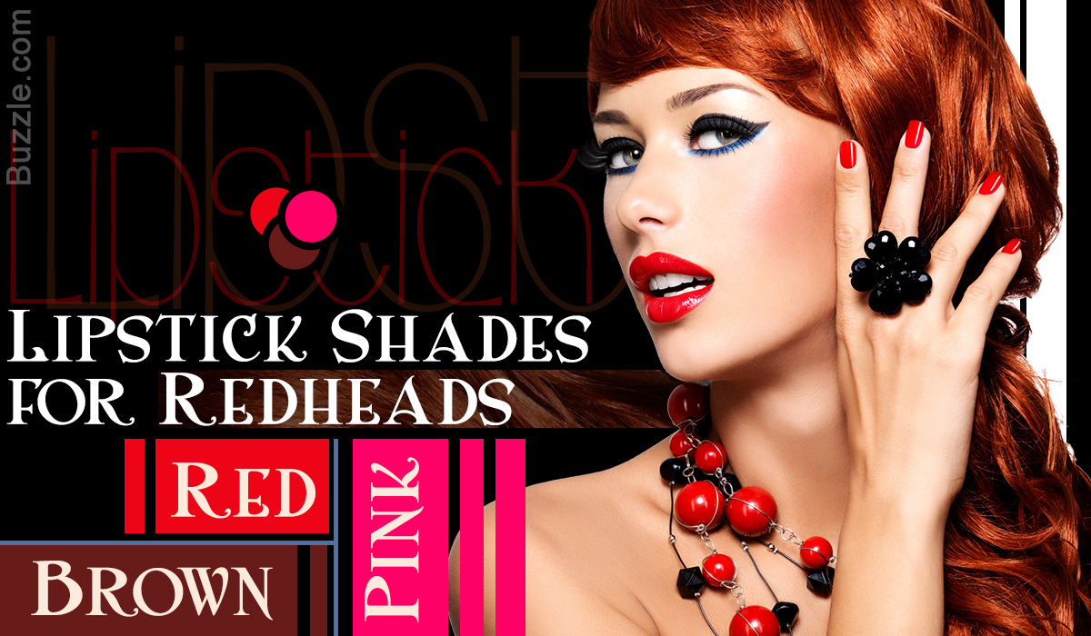 Lipstick Colors for Redheads