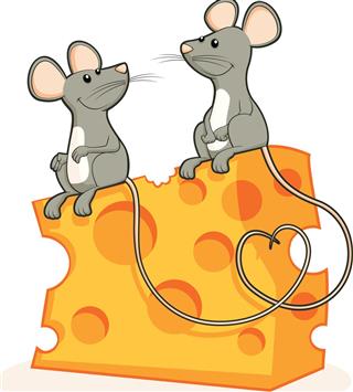 Mice on Cheese