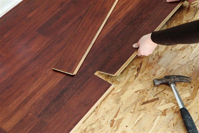Installing flooring