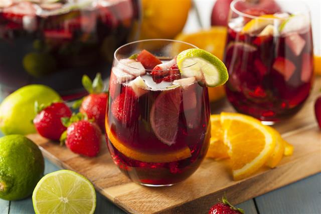 Homemade Delicious Red Sangria