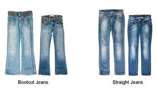 Bootcut and Straight Leg Jeans