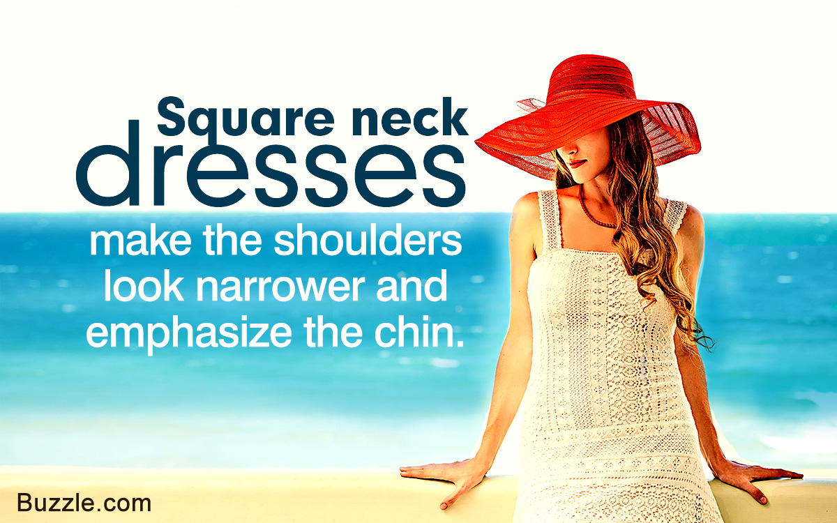 Necklines for Broad Shoulders