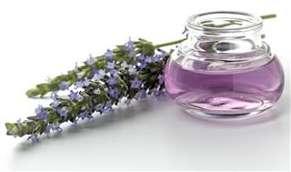 Lavender with perfume
