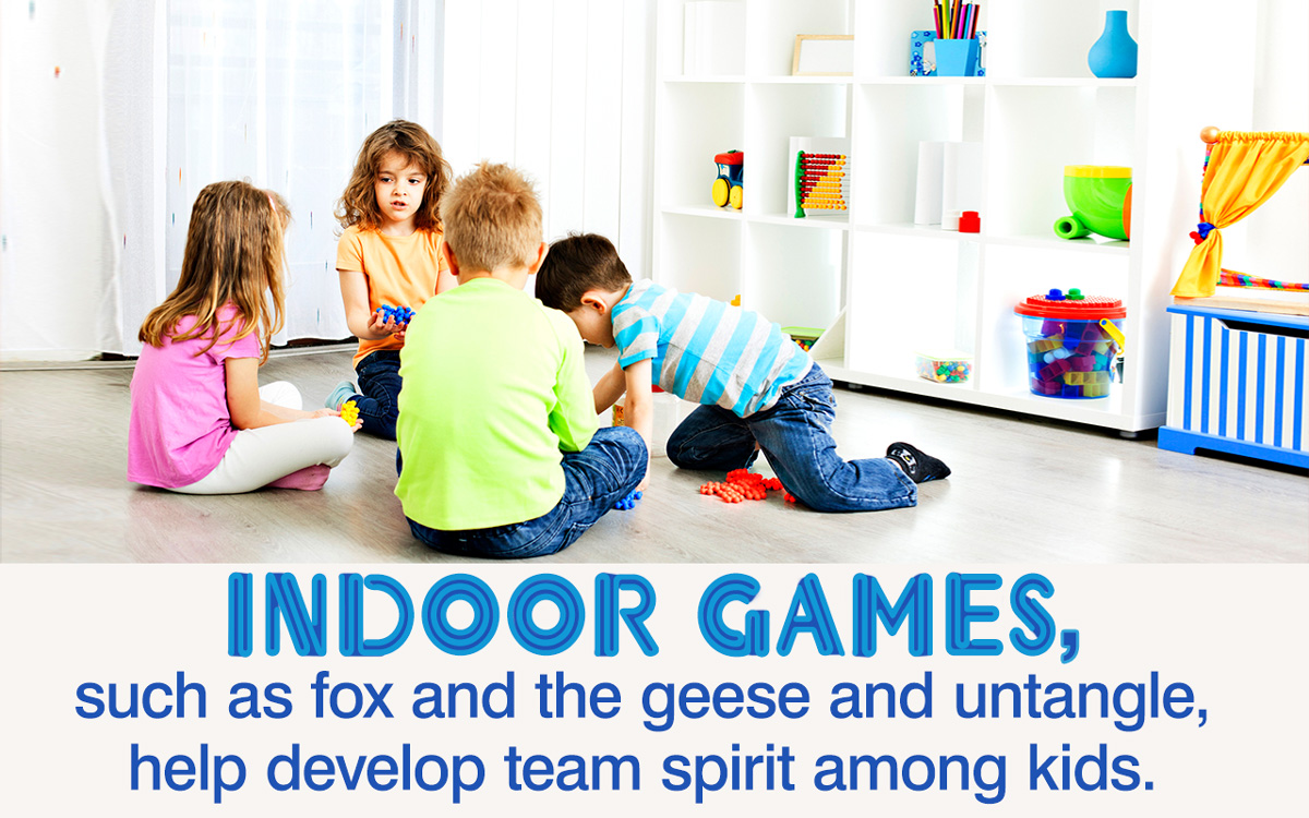 Indoor Team Building Activities for Kids