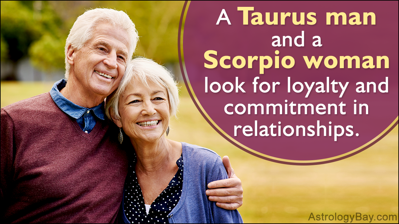 Taurus Man and Scorpio Woman