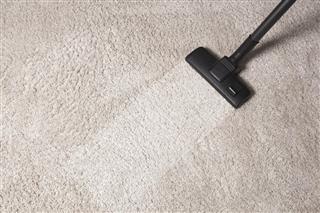 Carpet Dust Cleaning with Vacuum Cleaner