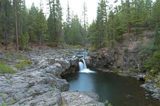 Water Falls On The McCloud river