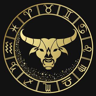 Golden taurus zodiac sign
