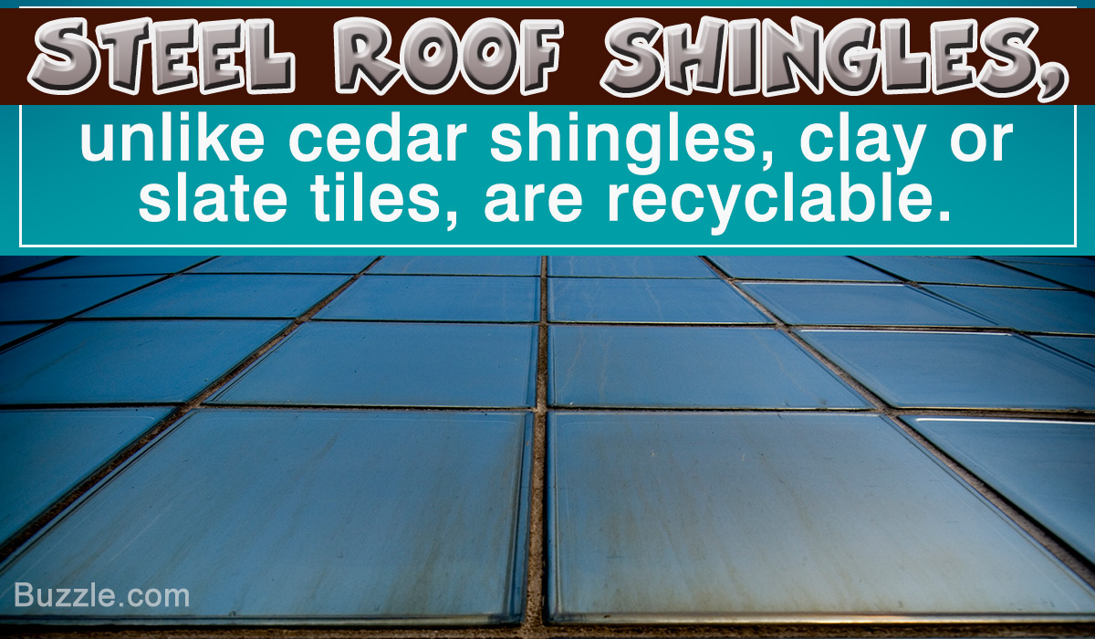 Features of Steel Roofing Shingles