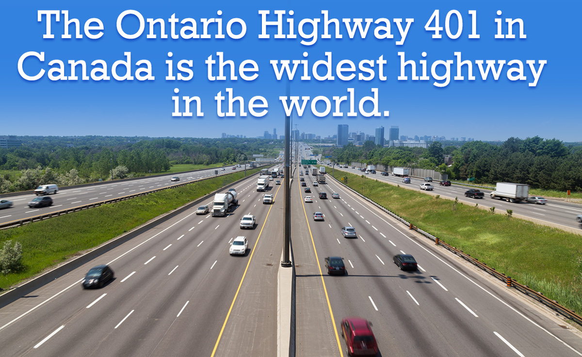 Where is the widest highway in the USA (and if not in the 