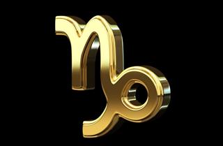 Gold Zodiac Sign - Capricorn