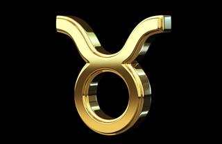 Gold Zodiac Sign - Taurus