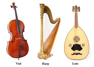 Musical instruments in the Elizabethan Era