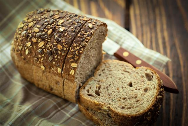 Loaf of Multigrain Bread