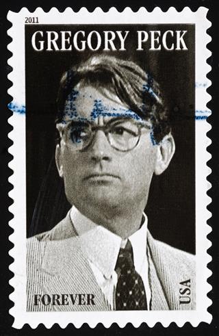 Gregory Peck Stamp