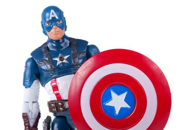 Captain America action figure