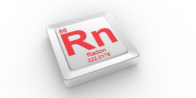 Rn symbol 86 material for Radon chemical element