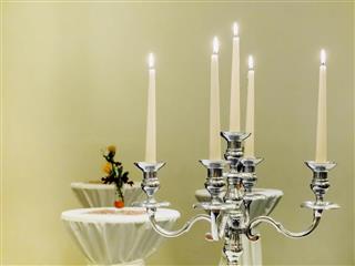 Silver Candle holder