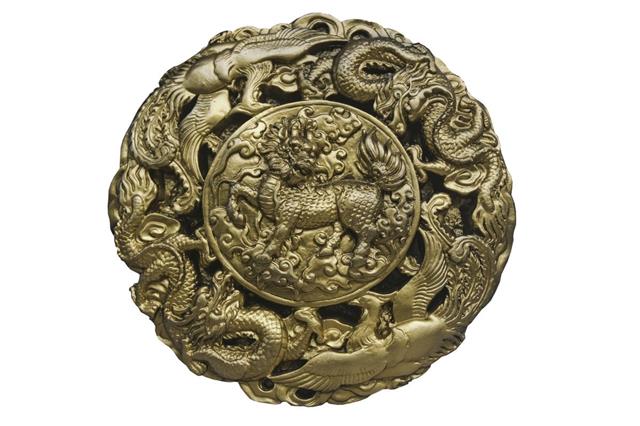 Ancient design of horse dragon