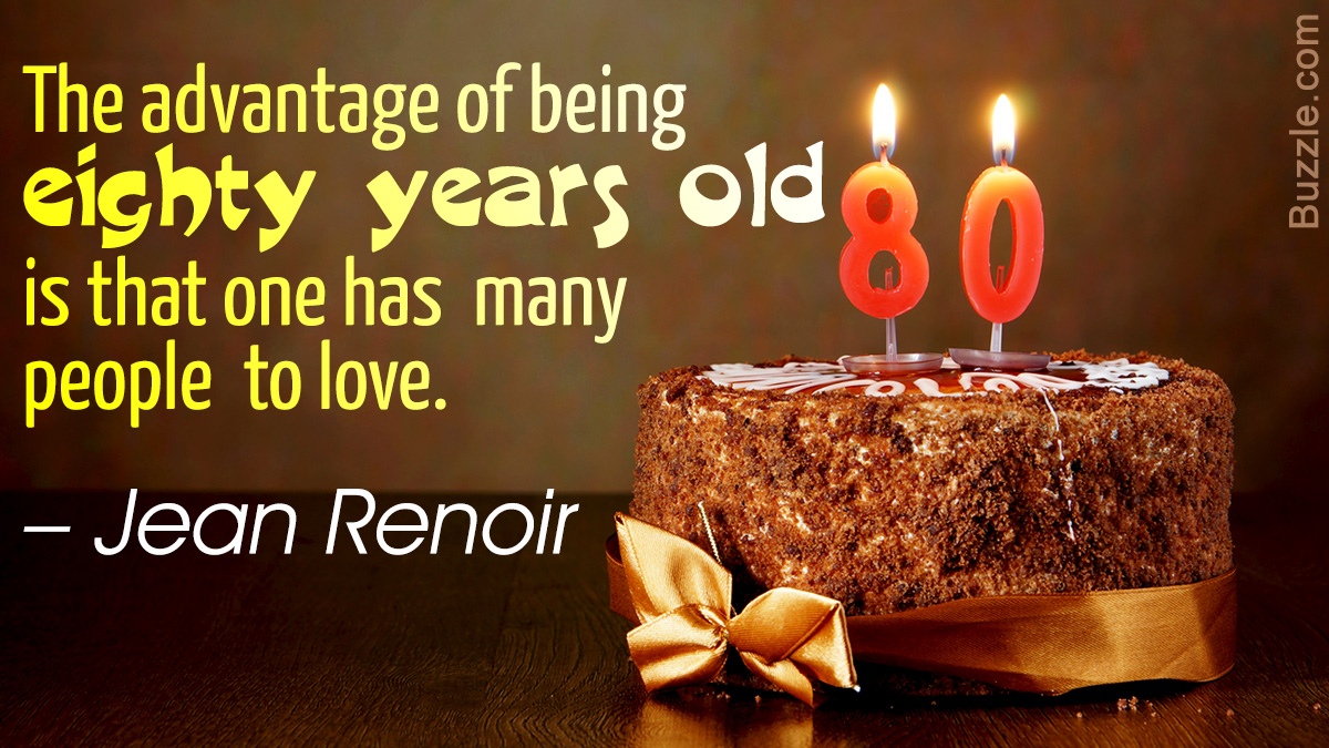 80th Birthday Quotes