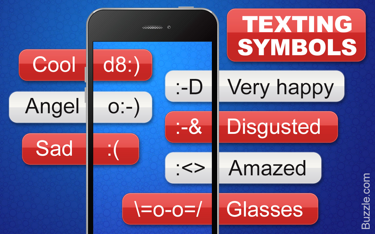 Here S A List Of Texting Symbols To Convey More Than Just Words