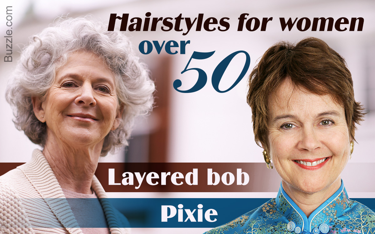 Curly Short Hairstyles for Women Over 50